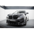 Maxton Design spoiler pod přední nárazník pro BMW X3 M F97, černý lesklý plast ABS