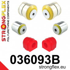 036093B: Strongflex Sada silentbloků předního zavěšení 036093B: Strongflex Sada silentbloků předního zavěšení