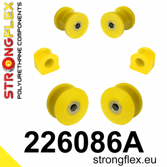 226086A: Strongflex Sada silentbloků předního zavěšení varianta SPORT