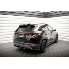 Maxton Design boční difuzory pod zadní nárazník pro Hyundai Tucson Mk4, černý lesklý plast ABS