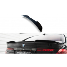 Maxton Design prodloužení spoileru 3d pro BMW řada 7 E65, černý lesklý plast ABS