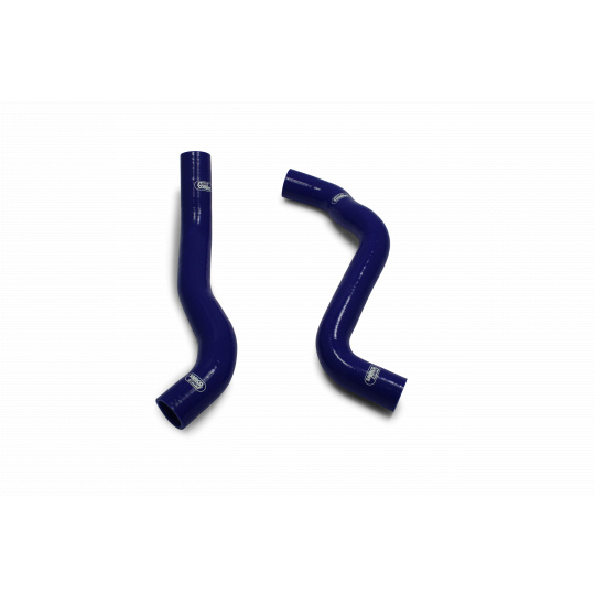 Samco Sport 2-dílná sada silikonových hadic pro vedení chladicí kapaliny pro Chevrolet Camaro 2012-2015 6.2l V8, barva: modrá