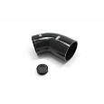 Samco Sport silikonová hadice pro vedení ke škrtící klapce pro Porsche 997/911 2005 - 2008 Carrera 3.6 l N/A, 4/4S, GT3, GT3 RS, Targa 4/4S (Resonator Delete), barva: modrá