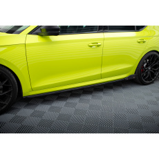 Maxton Design difuzory pod boční prahy s křidélky ver.2 pro Škoda Octavia RS Mk4, černý lesklý plast ABS Maxton Design difuzory pod boční prahy s křidélky ver.2 pro Škoda Octavia RS Mk4, černý lesklý plast ABS