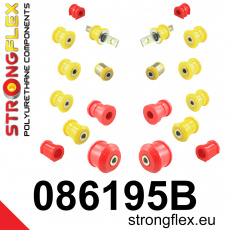 086195B: Strongflex Kompletní sada silentbloků pro zavěšení 086195B: Strongflex Kompletní sada silentbloků pro zavěšení