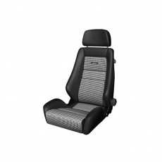 Sportovní sedačka RECARO Classic LX, černá kůže/Pepita