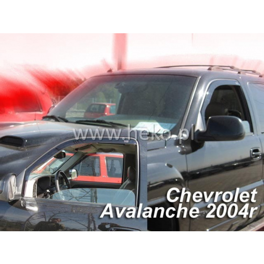 HEKO ofuky oken Chevrolet Avalanche 4dv (2002-2006) přední
