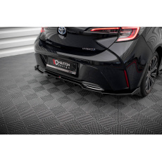 Maxton Design středový spoiler pod zadní nárazník s žebrováním pro Toyota Corolla XII 2019-/Hatchback, černý lesklý plast ABS Maxton Design středový spoiler pod zadní nárazník s žebrováním pro Toyota Corolla XII 2019-/Hatchback, černý lesklý plast ABS