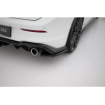 Maxton Design boční difuzory pod zadní nárazník ver.3 pro Volkswagen Golf GTI Mk8, černý lesklý plast ABS