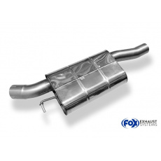 Fox Sportauspuff přední díl s tlumičem pro Audi A4 B5 s motorem