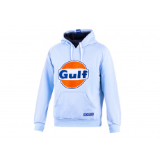 Sparco mikina přes hlavu s kapucí Gulf, barva: světle modrá, velikost: S