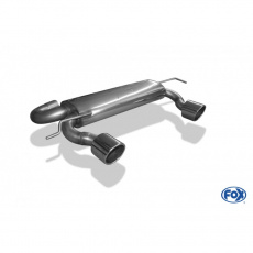 Fox Sportauspuff koncový tlumič výfuku s koncovkou 1x100 Typ 16 na obou stranách pro Audi TT 8N s motorem 1.8