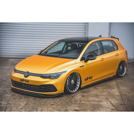Maxton Design spoiler pod přední nárazník ver.2 pro Volkswagen Golf Mk8, černý lesklý plast ABS Maxton Design spoiler pod přední nárazník ver.2 pro Volkswagen Golf Mk8, černý lesklý plast ABS