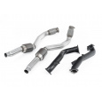 Milltek Sport svody a Hi-Flow sportovní katalyzátory pro Audi RS7 C7 Sportback 4.0 V8 TFSI biturbo vč. Performance Edition 2013-2018, pouze pro OE cat-back systém