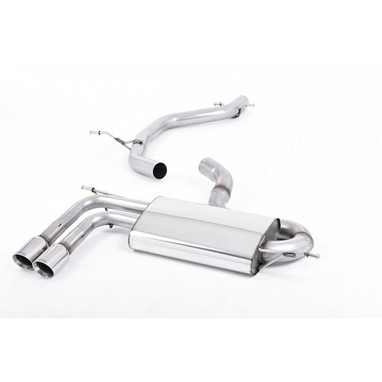 Milltek Sport výfukový systém cat-back bez rezonátoru (hlasitější) pro Volkswagen Scirocco GT 2.0 TSi 200PS 2008-2016