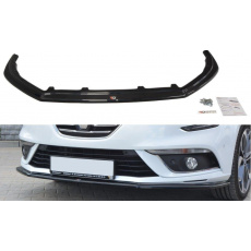 Maxton Design spoiler pod přední nárazník ver.1 pro Renault Megane Mk4, Carbon-Look