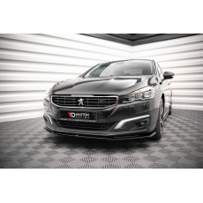 Maxton Design spoiler pod přední nárazník ver.2 pro Peugeot 508 Mk1 GT, černý lesklý plast ABS Maxton Design spoiler pod přední nárazník ver.2 pro Peugeot 508 Mk1 GT, černý lesklý plast ABS