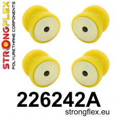 226242A: Strongflex Sada silentbloků zadního nosníku varianta SPORT 226242A: Strongflex Sada silentbloků zadního nosníku varianta SPORT