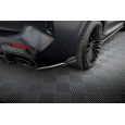Maxton Design boční difuzory pod zadní nárazník pro BMW X3 G01 Facelift M-Pack, černý lesklý plast ABS