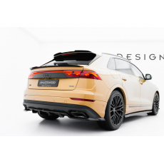 Maxton Design spoiler pod zadní nárazník s žebrováním pro Audi Q8 Mk 1 FL, černý lesklý plast ABS Maxton Design spoiler pod zadní nárazník s žebrováním pro Audi Q8 Mk 1 FL, černý lesklý plast ABS