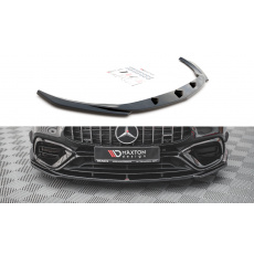 Maxton Design spoiler pod přední nárazník pro Mercedes CLA C118/AMG 45, Carbon-Look
