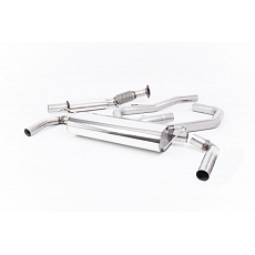 Milltek Sport výfukový systém cat-back s rezonátorem pro Hyundai I30 N 2.0 T-GDi (250PS - bez OPF) 2017-2018, GT-115 titanově modré koncovky