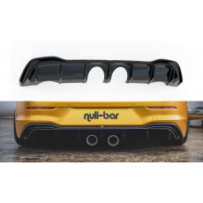 Maxton Design vložka zadního nárazníku "R32 look" s výfukem pro Volkswagen Golf Mk8, černý lesklý plast ABS Maxton Design vložka zadního nárazníku "R32 look" s výfukem pro Volkswagen Golf Mk8, černý lesklý plast ABS