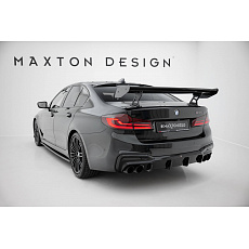 Maxton Design zadní křídlo s úzce rozkročenými držáky pro BMW M5 F90, F90 Facelift, pravý karbon, Sedan Maxton Design zadní křídlo s úzce rozkročenými držáky pro BMW M5 F90, F90 Facelift, pravý karbon, Sedan