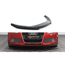 Maxton Design spoiler pod přední nárazník ver.2 pro Audi TT 8J, černý lesklý plast ABS
