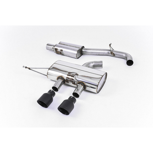 Milltek Sport výfukový systém cat-back 3" Race systém s rezonátorem (tišší) pro Volkswagen Golf Mk6 R 2.0 TFSI 270PS 2009-2013