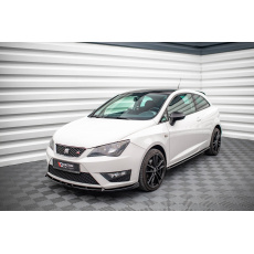 Maxton Design spoiler pod přední nárazník ver.2 pro Seat Ibiza FR Mk4 Facelift SC, černý lesklý plast ABS Maxton Design spoiler pod přední nárazník ver.2 pro Seat Ibiza FR Mk4 Facelift SC, černý lesklý plast ABS