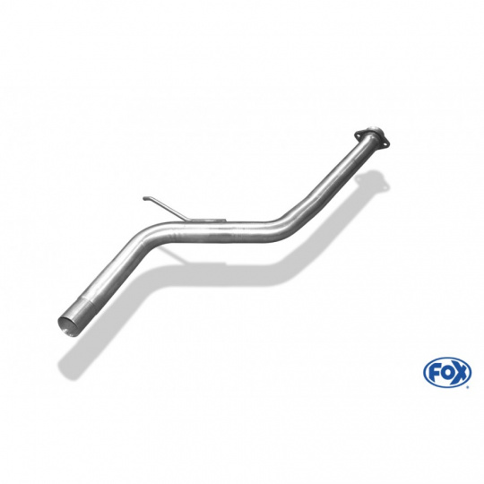 Fox Sportauspuff přední díl bez tlumiče pro Alfa Romeo 156  s motorem 1.6, 1.8, 1.9 JTD, 2.0, 2.4 JTD, 2.5