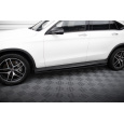 Maxton Design difuzory pod boční prahy ver.3 pro Mercedes GLC Coupe/C253 Facelift /AMG- Line, černý lesklý plast ABS