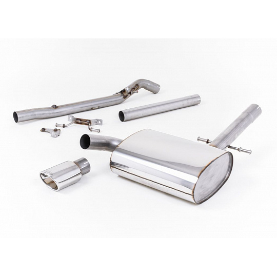 Milltek Sport výfukový systém cat-back bez rezonátoru (hlasitější) pro Volkswagen Corrado VR6 1988-1991, typ koncovek: leštěné Milltek Sport výfukový systém cat-back bez rezonátoru (hlasitější) pro Volkswagen Corrado VR6 1988-1991, typ koncovek: leštěné