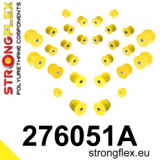 276051A: Strongflex Kompletní sada silentbloků pro zavěšení varianta SPORT 276051A: Strongflex Kompletní sada silentbloků pro zavěšení varianta SPORT