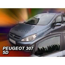 HEKO ofuky oken Peugeot 307 5dv (2001-2008) přední