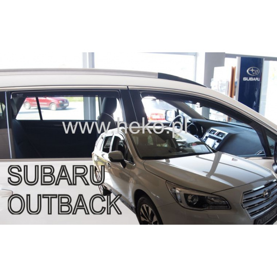 HEKO ofuky oken Subaru Outback (od 2015) přední + zadní