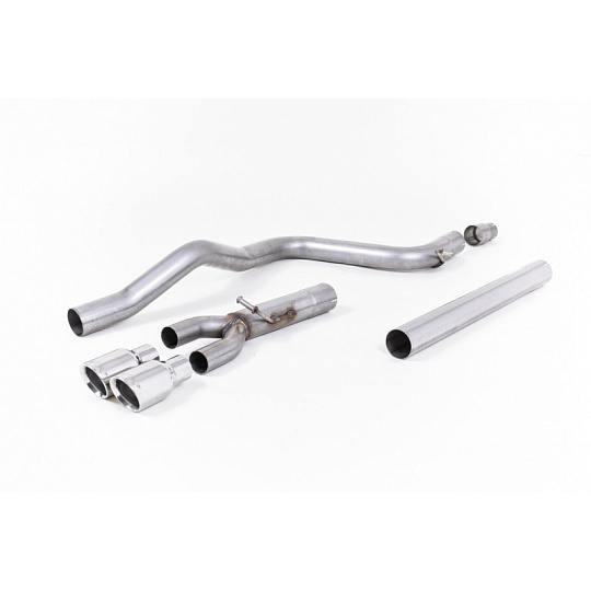 Milltek Sport výfukový systém cat-back bez rezonátoru (hlasitější) pro Seat Leon FR 2.0 TDI 150 SC a 5-dvéř. (manual a DSG) 2013-2020, leštěné koncovky Milltek Sport výfukový systém cat-back bez rezonátoru (hlasitější) pro Seat Leon FR 2.0 TDI 150 SC a 5-dvéř. (manual a DSG) 2013-2020, leštěné koncovky
