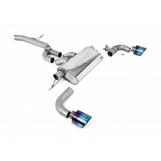 Milltek Sport výfukový systém OPF/GPF Back pro Toyota Supra A90 2.0 Turbo B48 (UK/Euro Spec Vehicles) 2021-2024, typ koncovek: GT-115 titanové modré