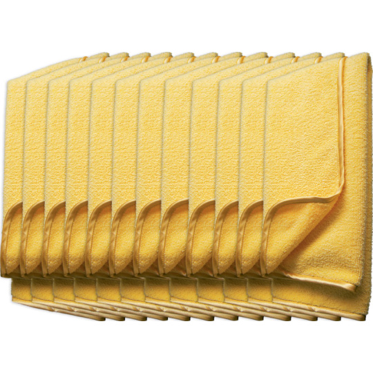 Meguiar's Supreme Shine Microfiber Towel - mikrovláknová utěrka, 40 cm x 60 cm (12 kusů)