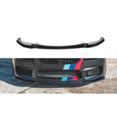 Maxton Design spoiler pod přední nárazník ver.2 pro BMW M6 F06, černý lesklý plast ABS