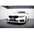 Maxton Design spoiler pod přední nárazník ver.3 pro BMW řada 5 G30, G31, černý lesklý plast ABS, M-pack