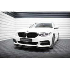 Maxton Design spoiler pod přední nárazník ver.3 pro BMW řada 5 G30, G31, černý lesklý plast ABS, M-pack Maxton Design spoiler pod přední nárazník ver.3 pro BMW řada 5 G30, G31, černý lesklý plast ABS, M-pack
