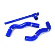 Samco Sport 3-dílná sada silikonových hadic pro vedení chladicí kapaliny pro Fiat Uno Turbo Mk2 1991 - 1994 1372cc, barva: modrá