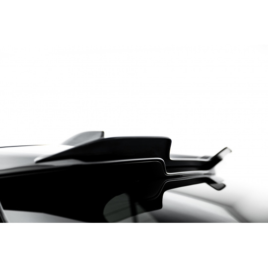 Maxton Design prodloužení spoileru pro Toyota C-HR Mk2, černý lesklý plast ABS