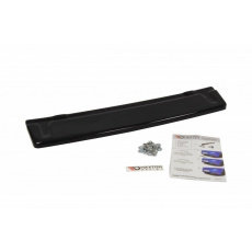 Maxton Design středový spoiler zadního nárazníku bez žebrování pro Volkswagen Golf R Mk7, černý lesklý plast ABS Maxton Design středový spoiler zadního nárazníku bez žebrování pro Volkswagen Golf R Mk7, černý lesklý plast ABS