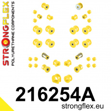 216254A: Strongflex Kompletní sada silentbloků pro zavěšení varianta SPORT 216254A: Strongflex Kompletní sada silentbloků pro zavěšení varianta SPORT