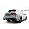 Maxton Design boční difuzory pod zadní nárazník ver.2 pro Audi RS7 C8, černý lesklý plast ABS
