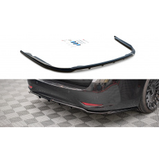 Maxton Design středový spoiler pod zadní nárazník s žebrováním pro Toyota Avensis MK3/Facelift, černý lesklý plast ABS Maxton Design středový spoiler pod zadní nárazník s žebrováním pro Toyota Avensis MK3/Facelift, černý lesklý plast ABS