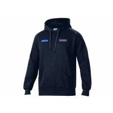 Sparco mikina BIG STRIPES Martini Racing, barva: černá, velikost: XXXL Sparco mikina BIG STRIPES Martini Racing, barva: černá, velikost: XXXL